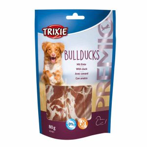 تشویقی سگ تریکسی مدل Bullducks وزن ۸۰ گرم