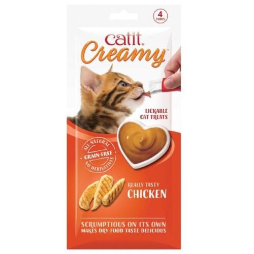 بستنی گربه Catit با طعم مرغ