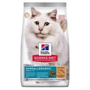 غذای خشک گربه هیلز مدل Hypoallergenic