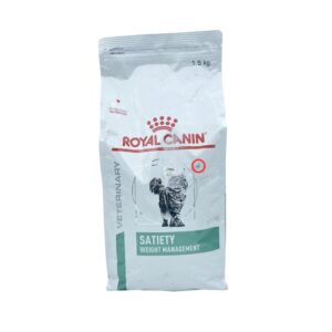 غذای خشک گربه رویال کنین مدل Satiety weight management وزن 1.5 کیلوگرم