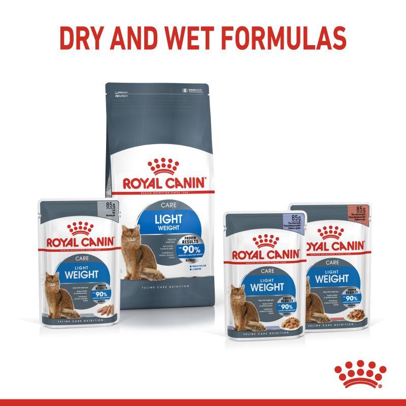 royal canin cat food light weight