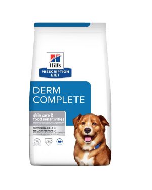 غذای خشک سگ بالغ هیلز مدل Derm Complete