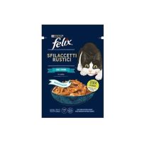 پوچ گربه فلیکس با طعم ماهی تن در سس